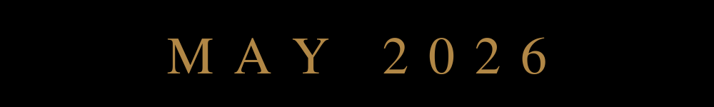 May 2026 Banner