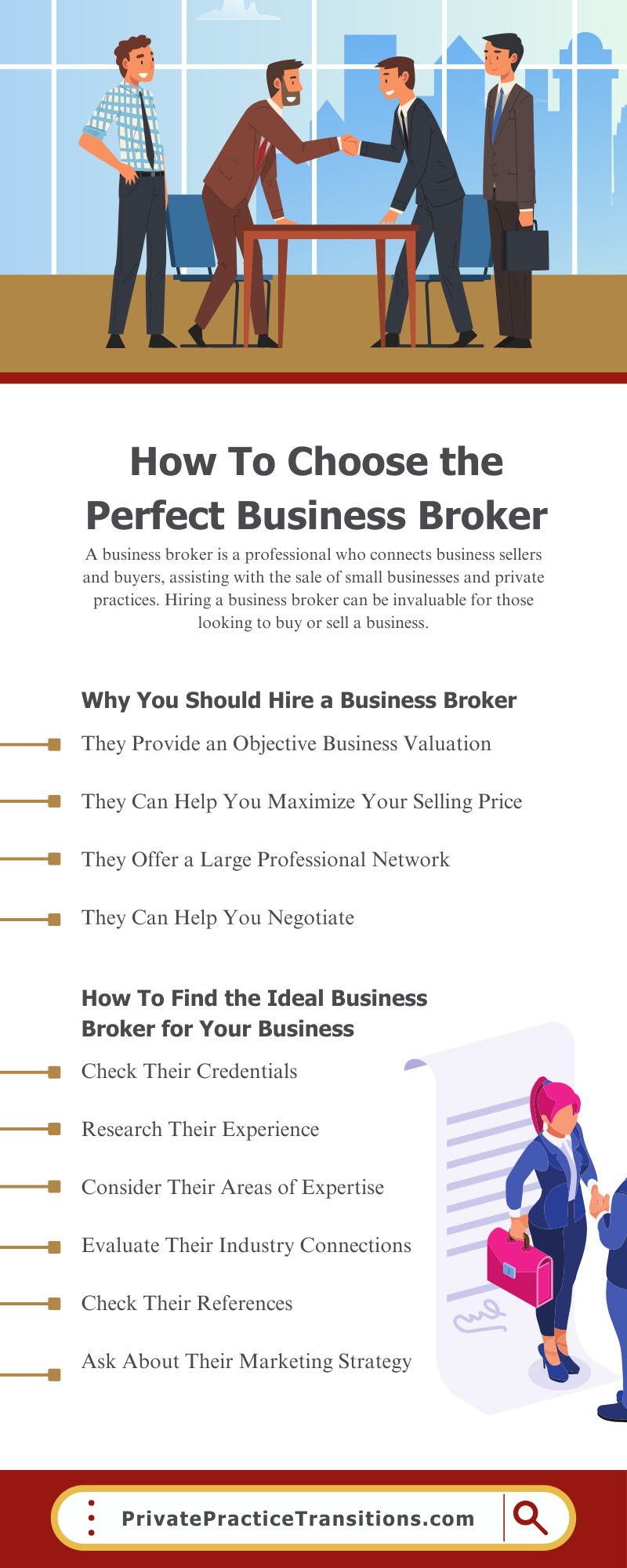 Choosing the perfect business broker